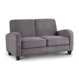 Cheshire Vivo 2 Seater Sofa in Dusk Grey Chenille in Light Grey - thumbnail 1