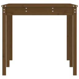 Berkfield Home Garden Table Honey Brown 159.5x82.5x76 cm Solid Wood Pine - thumbnail 6