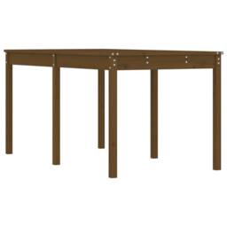 Berkfield Home Garden Table Honey Brown 159.5x82.5x76 cm Solid Wood Pine