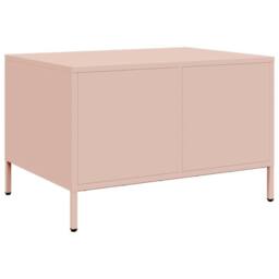 Berkfield Home TV Cabinet Pink 68x50x43.5 cm Cold-rolled Steel - thumbnail 8