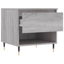 Berkfield Home Coffee Tables 2 pcs Grey Sonoma 50x46x50 cm Engineered Wood - Size: 50 x 46 x 50 cm - thumbnail 7