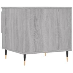 Berkfield Home Coffee Tables 2 pcs Grey Sonoma 50x46x50 cm Engineered Wood - Size: 50 x 46 x 50 cm - thumbnail 9