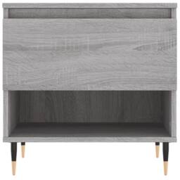 Berkfield Home Coffee Tables 2 pcs Grey Sonoma 50x46x50 cm Engineered Wood - Size: 50 x 46 x 50 cm - thumbnail 6