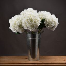 Love Lace Oversized White Hydrangea Artificial Flower - thumbnail 1
