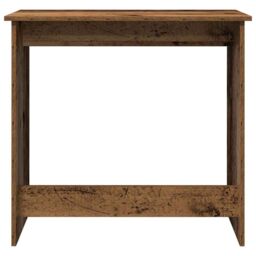 Berkfield Home Desk Old Wood 80x40x75 cm Engineered Wood in Brown - Size: 80 x 40 x 75 cm - thumbnail 4