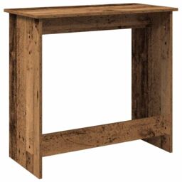 Berkfield Home Desk Old Wood 80x40x75 cm Engineered Wood in Brown - Size: 80 x 40 x 75 cm - thumbnail 6