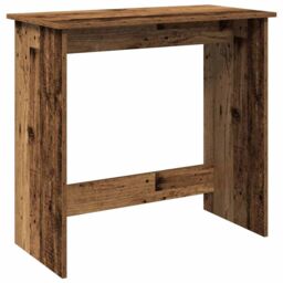 Berkfield Home Desk Old Wood 80x40x75 cm Engineered Wood in Brown - Size: 80 x 40 x 75 cm - thumbnail 2