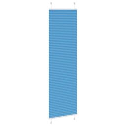 Berkfield Home Pleated Blind Blue 65x200 cm Fabric Width 64.4 cm Polyester - thumbnail 3