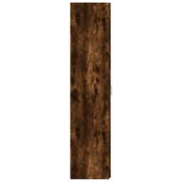 Berkfield Home Highboard Smoked Oak 30x42.5x185 cm Engineered Wood in Brown - thumbnail 5