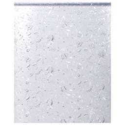 Berkfield Home Decorative Window Film Frosted Flowers Pattern 45x500 cm PVC in White - thumbnail 2