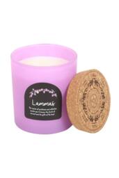 KDMD Lammas Cinnamon & Orange Wheel of the Year Candle -, 35hr Burn in Purple - thumbnail 3