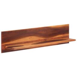Berkfield Home Wall Shelves 2 pcs 112x20x26 cm Solid Wood Acacia in Brown - Size: 112 x 20 x 26 cm - thumbnail 1