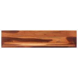 Berkfield Home Wall Shelves 2 pcs 112x20x26 cm Solid Wood Acacia in Brown - Size: 112 x 20 x 26 cm - thumbnail 3
