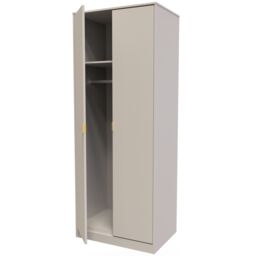 Ready Assembled 2 U Bexley 2 Door Wardrobe (Ready Assembled) in Taupe - thumbnail 5