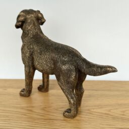 Animal Crackers Labrador Dog figurine, Leonardo Reflections Bronzed, Gift Boxed in Bronze - thumbnail 8
