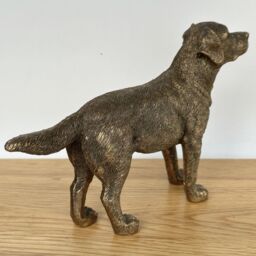 Animal Crackers Labrador Dog figurine, Leonardo Reflections Bronzed, Gift Boxed in Bronze - thumbnail 7