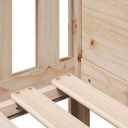 Berkfield Home Kids' House Bed Frame without Mattress 80x160 cm Pine in Light Tan - thumbnail 7