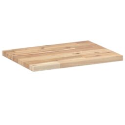 Berkfield Home Floating Shelves 2 pcs 40x30x2 cm Untreated Solid Wood Acacia in Brown - Size: 40 x 30 x 2 cm - thumbnail 6