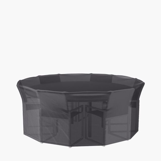 Ruma AeroCover Round Dining Set Waterproof Polyester Cover W250xD250xH85cm in Dark Grey - Size: 1 Pack - image 1