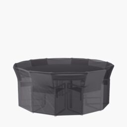 Ruma AeroCover Round Dining Set Waterproof Polyester Cover W250xD250xH85cm in Dark Grey - Size: 1 Pack - thumbnail 1