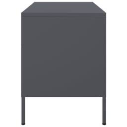 Berkfield Home TV Cabinets 2 pcs Anthracite 68x39x50.5 cm Steel in Dark Grey - thumbnail 8