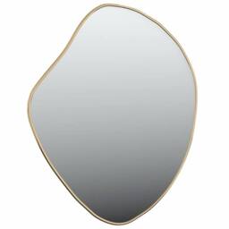 Berkfield Home Wall Mirror Gold 60x50 cm - thumbnail 3