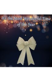 VFM e-Store Tinsel light Up Bow Christmas Decoration X Champagne in Ivory - thumbnail 3