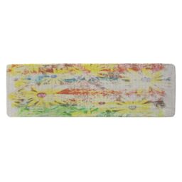 Benjamin Tate Design Flower Burst Runner Rug in Natural - Size: 67 cm x 230 cm - thumbnail 1