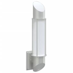 Berkfield Home Outdoor Wall Light Silver Stainless Steel - thumbnail 2