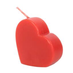 Something Different Love Heart Valentine`s Day Candle in Red - thumbnail 2