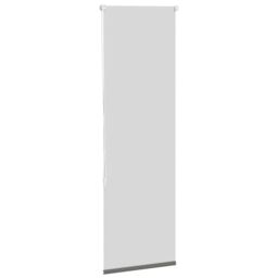 Berkfield Home Roller Blind Blackout Grey 45x130 cm Fabric Width 40.7 cm Polyester - thumbnail 4