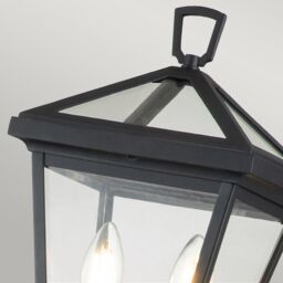 Netlighting Hinkley Alford Place Outdoor Bollard Museum Black IP44 - thumbnail 2