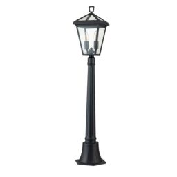 Netlighting Hinkley Alford Place Outdoor Bollard Museum Black IP44 - thumbnail 5