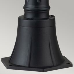 Netlighting Hinkley Alford Place Outdoor Bollard Museum Black IP44 - thumbnail 4