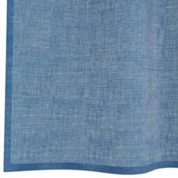 Berkfield Home Voile Curtains with Loops 2 pcs Royal Blue 140x245 cm - thumbnail 6