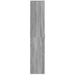 Berkfield Home Highboard Grey Sonoma 80x35x180 cm Engineered Wood - Size: 80 x 35 x 180 cm - thumbnail 4