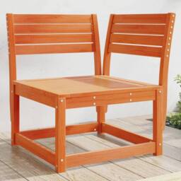 Berkfield Home Garden Sofa Corner Wax Brown 73x73x78 cm Solid Wood Pine - Size: 73 x 73 x 78 cm - thumbnail 2