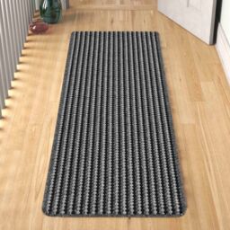 Desire Rugs Eden Non Slip Washable Dirt Trapper Indoor Doormat - Kitchen Mats - Floor Mats in Dark Grey - Size: 40 cm x 60 cm - thumbnail 4