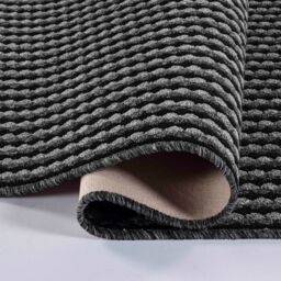 Desire Rugs Eden Non Slip Washable Dirt Trapper Indoor Doormat - Kitchen Mats - Floor Mats in Dark Grey - Size: 40 cm x 60 cm - thumbnail 5