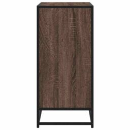 Berkfield Home Sideboard Brown Oak 68x35x76 cm Engineered Wood - Size: 68 x 35 x 76 cm - thumbnail 5