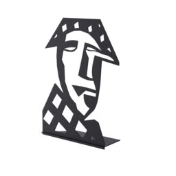 Decortie Max' Modern Black Metal Art Decorative Object for Home & Office Décor - Size: 1 Pack - thumbnail 2