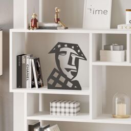 Decortie Max' Modern Black Metal Art Decorative Object for Home & Office Décor - Size: 1 Pack - thumbnail 4