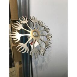 Poppyforge Dandelion Pin Support 5Ft (BM/RtR) (Pack of 3) - Steel - H152.4 cm in Brown - thumbnail 2