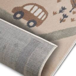 THE RUGS Adventures Animal Park Rug & Runner Kids Polypropylene Play Rug in Beige - Size: 120 cm x 170 cm - thumbnail 4