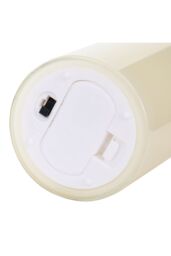 Living and Home 5Pcs Ivory LED Pillar Flameless Candles with Remote - Flickering Flame, Dimmable & Timer - thumbnail 7