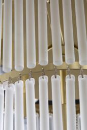BHS Lighting Aubrey Flush Ceiling Light in Gold - thumbnail 3