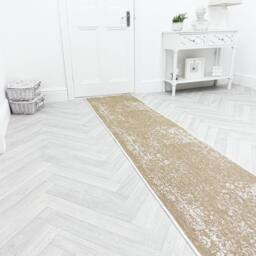 runrug Carpet Runner Rug - Indoor/Outdoor, Reversible, 2mm - 'Tapestry' in Brown - Size: 60 cm x 390 cm - thumbnail 1