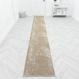 runrug Carpet Runner Rug - Indoor/Outdoor, Reversible, 2mm - 'Tapestry' in Brown - Size: 60 cm x 390 cm - thumbnail 7