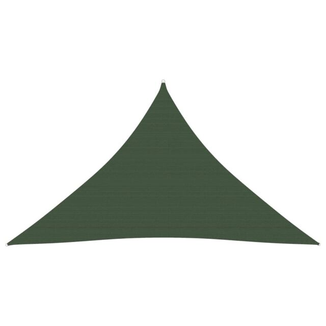 Berkfield Home Sunshade Sail 160 g/m ² Dark Green 5x5x6 m HDPE - image 1