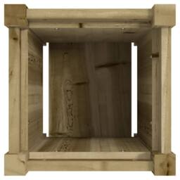 Berkfield Home Garden Planters 2 pcs Impregnated Wood Pine in Brown - thumbnail 9